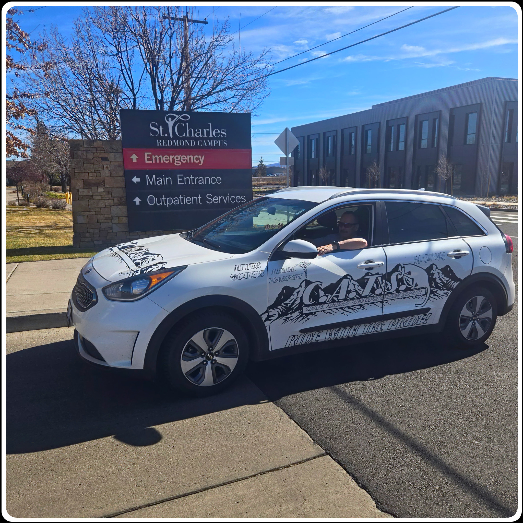 C.A.T.S. medical transport vehicle